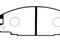 Brake pad set, disc brake, артикул J3609004
