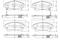 Brake pad set, disc brake, артикул N3602133