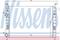 Радиатор системы охлаждения FIAT: PALIO (178BX) 1.6 16V 96-, SIENA (178) 1.2/1.6 16V 96-, артикул 61683
