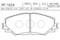 Колодки тормозн, артикул PF1524