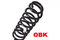 Пружина подв передн Honda, артикул c4h-41921l