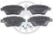 Комплект тормозных колодок, дисковый тормоз, артикул 12324