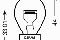 Лампа OSRAM галогеновая P27/7W W2.5x16Q 27W, артикул 3157