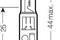 ЛАМПА ГОЛОВНОГО СВЕТА H1 12V 55W 1ШТ., артикул 64150