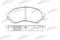 PBP1455 Колодки тормозные дисковые передн MAZDA: 323 F VI 98-04, 323 S VI 98-04 *PATRON PATRON арт. PBP1455, артикул PBP1455