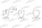 Колодки тормозные дисковые передн AUDI: A6 99-05, A6 Avant 99-05, A8 96-02, артикул PBP1710