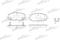 Колодки тормозные дисковые передн KIA: PICANTO 04- PATRON арт. PBP1783, артикул PBP1783