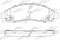 Колодки тормозные дисковы, артикул PBP1816