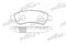 Колодки тормозные дисковые пер. citroen jumper / fiat ducato 06-, артикул PBP1923