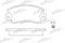 Колодки тормозные дисковые передн FIAT: 131 76-84, 131 Familiare/Panorama 78-85, 147 76-95, 147 Pano, артикул PBP346