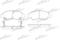 Колодки тормозные дисковые передн CHRYSLER: VOYAGER I 84-95, HONDA: CIVIC IV 91-95, CIVIC IV Fastbac PATRON арт. PBP777, артикул PBP777