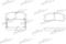Колодки тормозные дисковые задн CHRYSLER: SEBRING 01-, HYUNDAI: SANTAMO 99-, MITSUBISHI: ECLIPSE I 91-95, ECLIPSE II 95-99, GALANT V 92-96, GALANT V седан 92-96, GALANT VI PATRON арт. PBP803, артикул PBP803