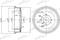 Барабан тормозной, артикул PDR1551