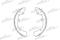 Колодки тормозные барабанные MAZDA: 323 C IV 89-94, артикул PSP276