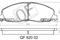 Колодки тормозные, артикул QF82002