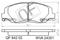 Колодки тормозные дисковые к-т, артикул qf84202