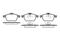 Brake pad set, disc brake, артикул 039010
