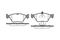 Brake pad set, disc brake, артикул 046800