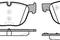 Колодки тормозные BMW X5(E70)/X6(E71) 07- 3.0/3.0 DIESEL перед., артикул 129700