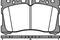 Колодки тормпер, артикул 132000