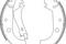 Brake shoe set, артикул 412501