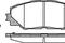 Колодки торм.дисковые Rav 4 III (06-), артикул 2123400