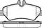 Колодки торм диск MB SPRINTER 3-t 209CDi, артикул 2124600