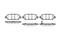 Brake pad set, disc brake, артикул 287601