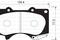 Колодки тормозные дисковые, передние, артикул SP2033