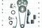 Комплект замены цепи ГРМ NISSAN GA15-16DE 90-99, артикул TKNS102D