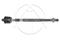 Тяга рулевая, артикул 3119