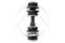 Rod/strut, stabiliser, артикул 45168