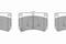 Комплект тормозных колодок, дисковый тормоз, артикул 358