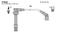 Комплект проводов BMW 318i Compact M42, M44, 281/100, артикул T782C