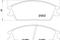 Колодки тормозные дисковые передн HYUNDAI: ACCENT 00-, ACCENT 94-00, ACCENT седан 00-, ACCENT седан 94-00, GETZ 02-, LANTRA I 90-95, PONY 89-95, PONY/EXCEL седан 90-95, S C, артикул 2101202