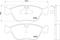 Bremsbelagsatz, артикул 2127304