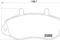 Колодки тормозные дисковые передние, артикул 2330201