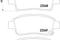 Bremsbelagsatz, артикул 2334803