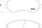 Колодки тормозные дисковые передняя CHRYSLER: VOYAGER III 00-, DODGE: CARAVAN III 00-, JEEP: CHEROKE, артикул 2363801