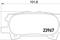 Колодки тормозные дисковые задн LEXUS: RX 03-, артикул 2396701