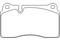 Колодки тормозные, артикул 2409801