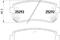 Колодки тормозные, 2529201, артикул 2529201