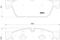 Колодки тормозные дисковые MERCEDES-BENZ: GL-CLASS GL 350 BlueTec 4-matic/GL 400 4-matic/GL 500 4-matic 12-, M-CLASS ML 320 4-matic/ML 400 4-matic/ML 500 4-matic 11-, артикул 2553101
