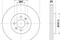 Диск тормозной RENAULT CAPTUR 13-, SCENIC II 05-, DACIA DOKKER 12-, LODGY 12-,, артикул 92254603