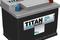 АКБ TITAN EUROSILVER 6СТ-60.0 A/h (-/+) 12V 600 A EN 242 х 175 х 175 (низкий), артикул 4607008884623