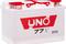 Аккумулятор UNO 77 о/п ( 670 А) 276х175х190 (L3), артикул 577112010
