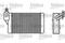 Heat exchanger, interior heating, артикул 812030