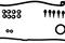 15-37332-01, Прокладка клапанной крышки ДВС (к-т) REINZ Италия, артикул 153733201