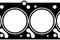 Прокладка ГБЦ Opel Vectra 2.0 C20NE 86>, артикул 612677510