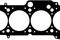 Прокладка ГБЦ VW Passat 1.6/1.8 91>, артикул 613117500